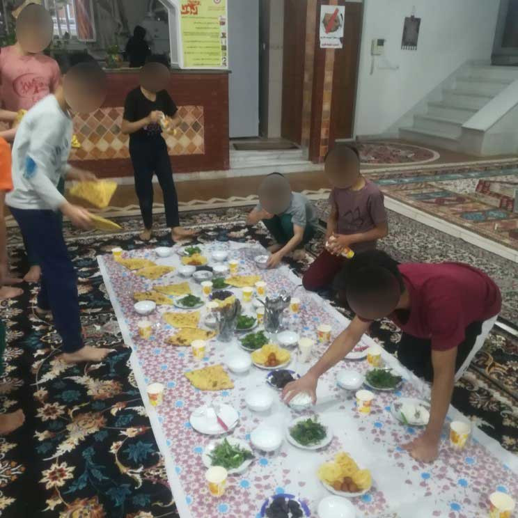 افطاری خانه مهر ماندگار