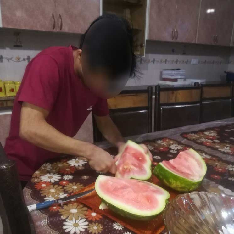 افطاری خانه مهر ماندگار