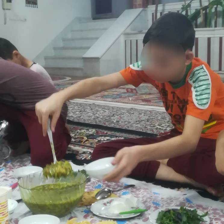 افطاری خانه مهر ماندگار