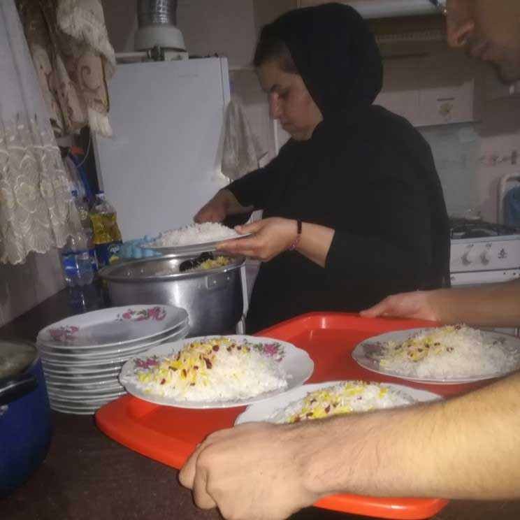 افطاری خانه مهر ماندگار