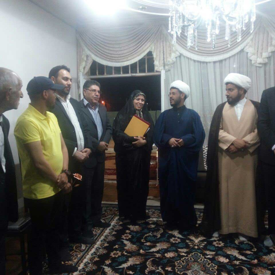 دیدار با مسئولین